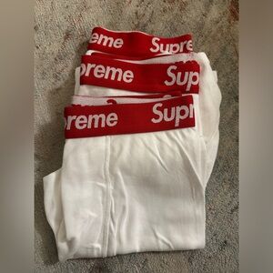 Men’s Supreme Hanes Boxer Briefs 3 pack